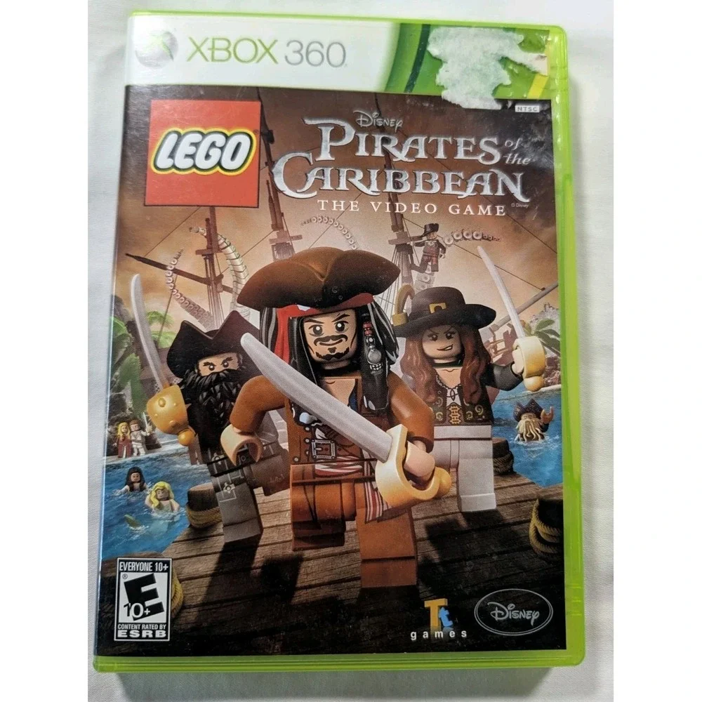 LEGO Pirates of‎ the Caribbean Xbox 360 2011 Tested Game & Case